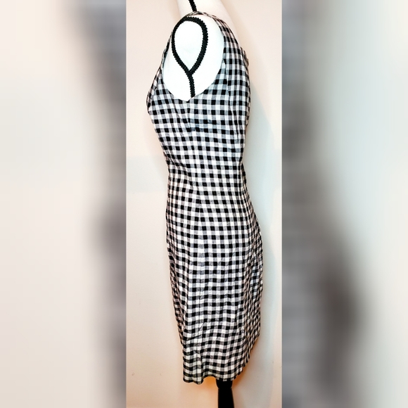 Laura Ashley checkered dress - Picture 4 of 5